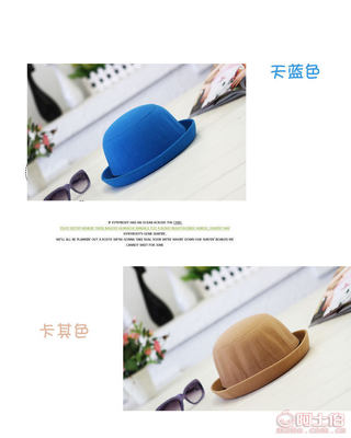 韓版潮流來襲 半球商城新款春秋毛呢禮帽，時尚與品質(zhì)并存